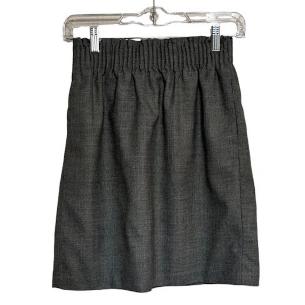 J. Crew Women's Mercantile Gray Skirt, Gray, Size 0